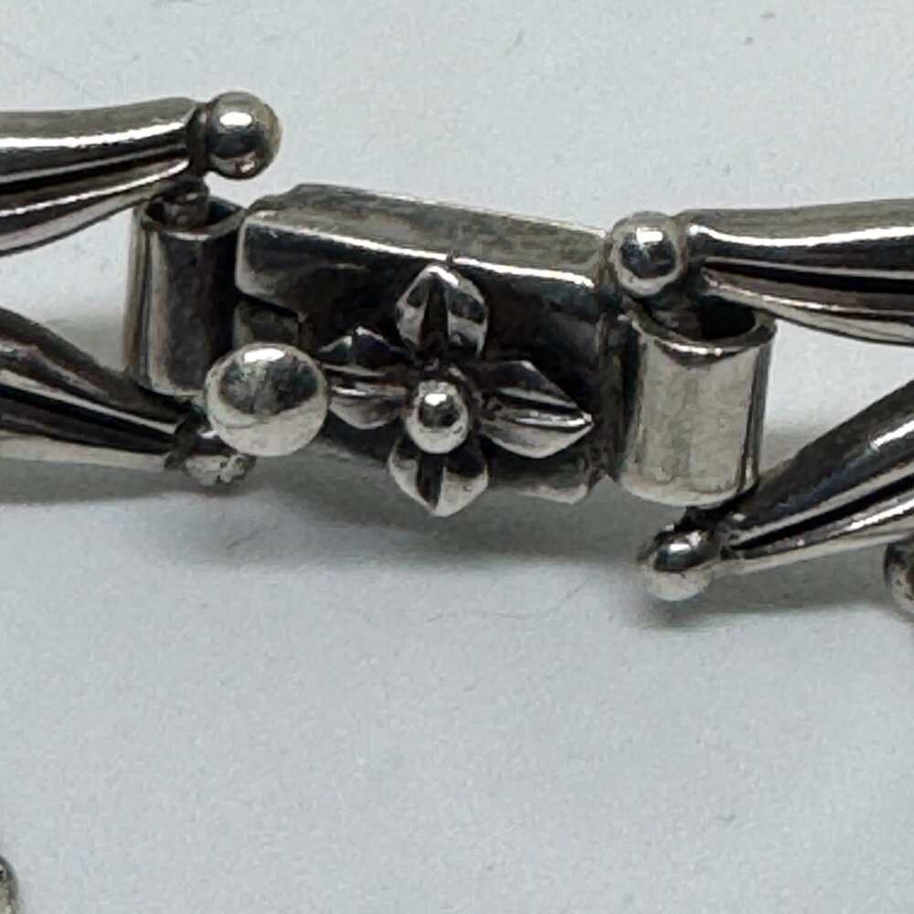 Vintage JLP Taxco Sterling Silver Bracelet - Picture 3 of 5